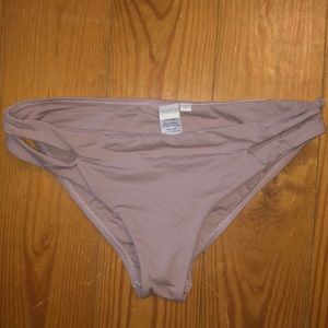 light pink l space bikini bottoms